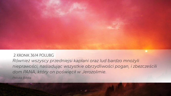 2 Kronik 36:14 POLUBG Bible Verse Image