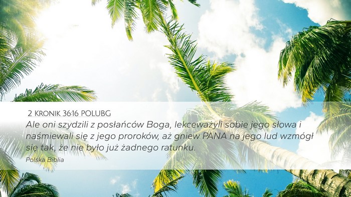 2 Kronik 36:16 POLUBG Bible Verse Image