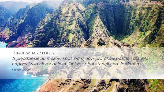 2 Królewska 2:7 POLUBG Bible Verse Image