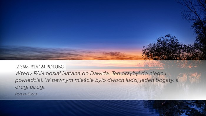 2 Samuela 12:1 POLUBG Bible Verse Image