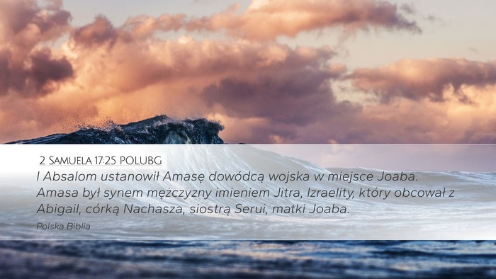 2 Samuela 17:25 POLUBG Bible Verse Image