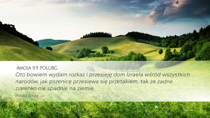 Amosa 9:9 POLUBG Bible Verse Image