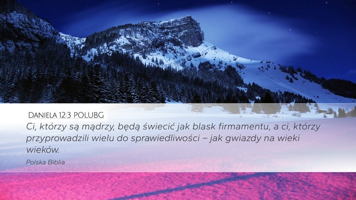 Daniela 12:3 POLUBG Bible Verse Image