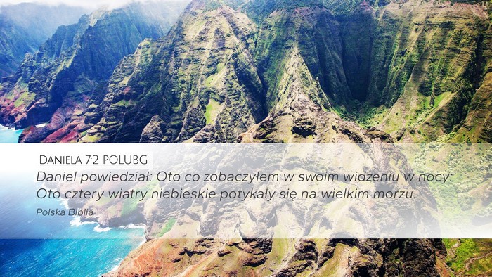 Daniela 7:2 POLUBG Bible Verse Image