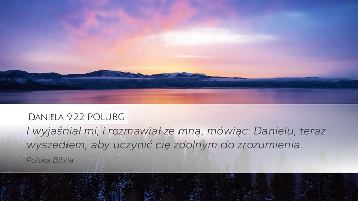 Daniela 9:22 POLUBG Bible Verse Image