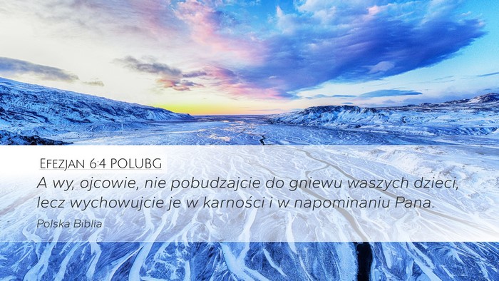 Efezjan 6:4 POLUBG Bible Verse Image
