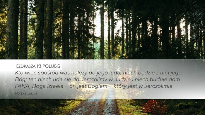 Ezdrasza 1:3 POLUBG Bible Verse Image