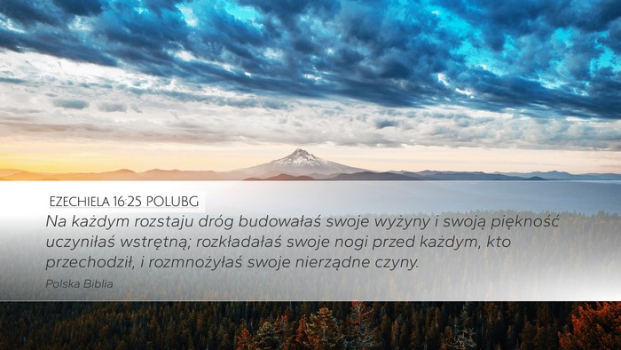 Ezechiela 16:25 POLUBG Bible Verse Image
