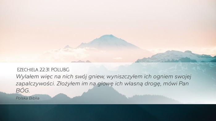 Ezechiela 22:31 POLUBG Bible Verse Image