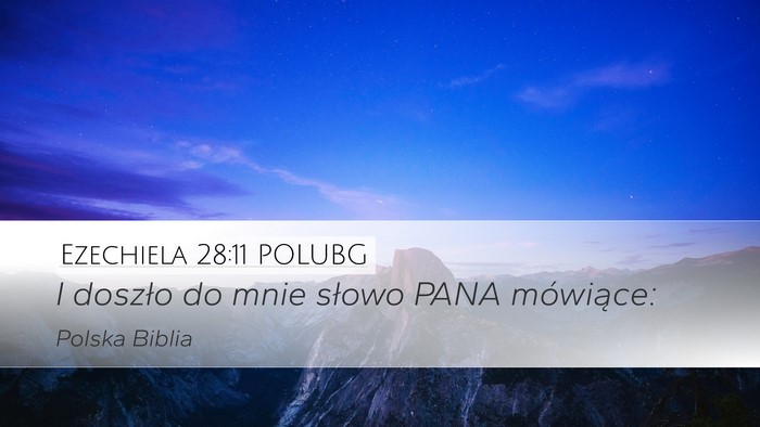 Ezechiela 28:11 POLUBG Bible Verse Image