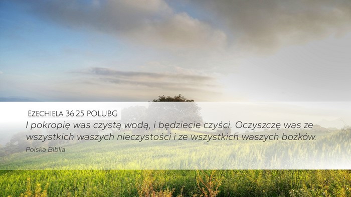 Ezechiela 36:25 POLUBG Bible Verse Image