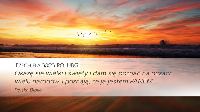 Ezechiela 38:23 POLUBG Bible Verse Image