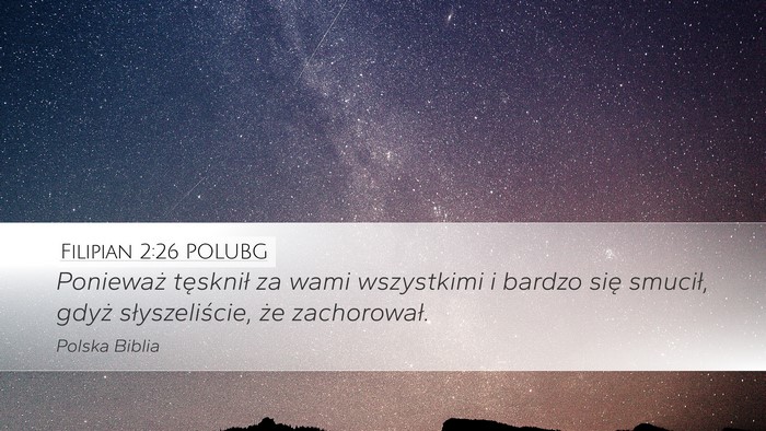 Filipian 2:26 POLUBG Bible Verse Image