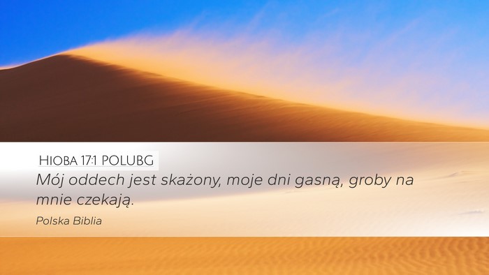 Hioba 17:1 POLUBG Bible Verse Image