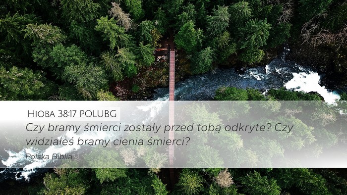 Hioba 38:17 POLUBG Bible Verse Image