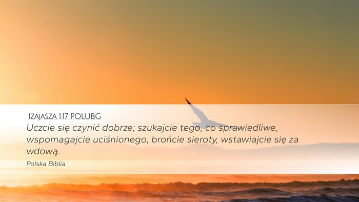 Izajasza 1:17 POLUBG Bible Verse Image