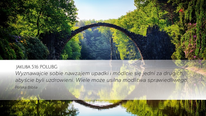 Jakuba 5:16 POLUBG Bible Verse Image