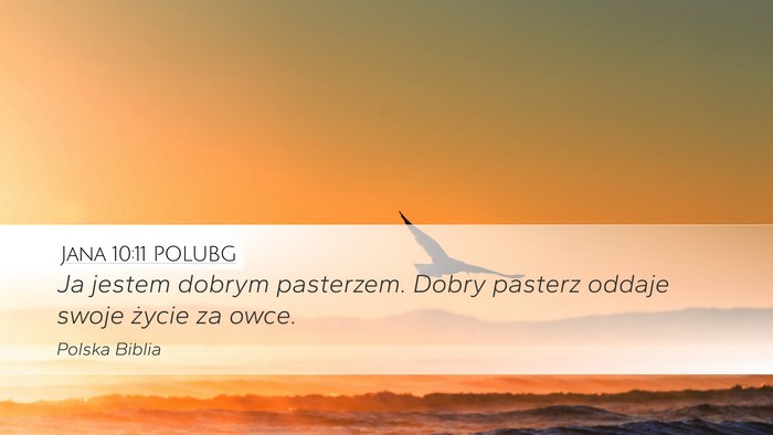 Jana 10:11 POLUBG Bible Verse Image