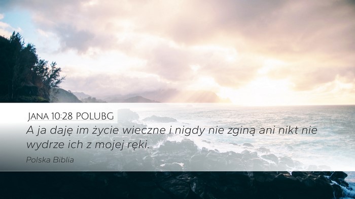Jana 10:28 POLUBG Bible Verse Image