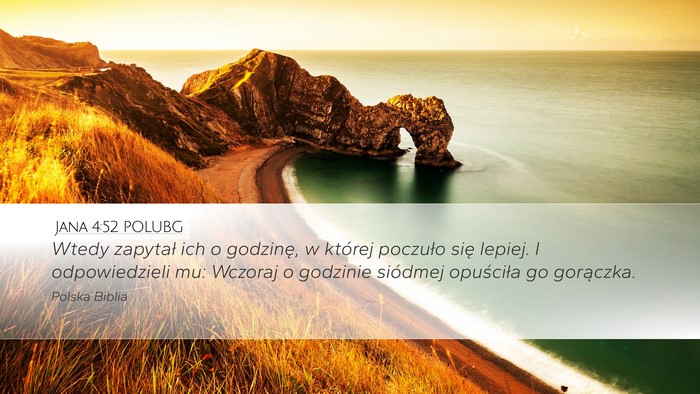 Jana 4:52 POLUBG Bible Verse Image