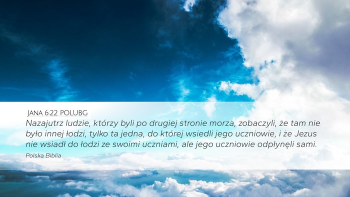 Jana 6:22 POLUBG Bible Verse Image