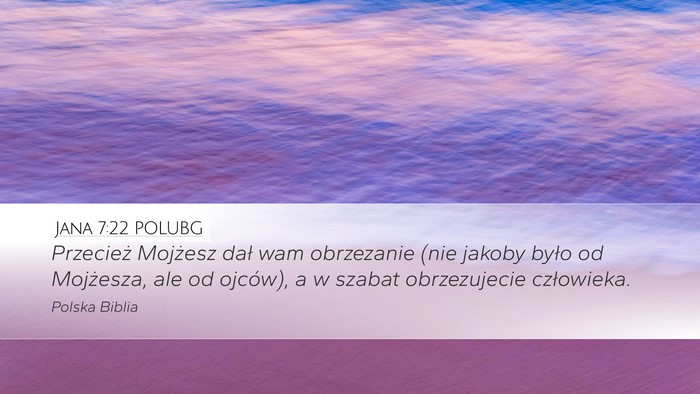 Jana 7:22 POLUBG Bible Verse Image
