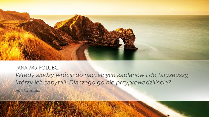 Jana 7:45 POLUBG Bible Verse Image