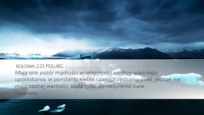 Kolosan 2:23 POLUBG Bible Verse Image