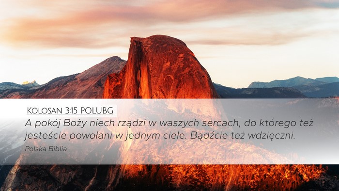 Kolosan 3:15 POLUBG Bible Verse Image