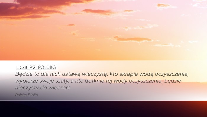 Liczb 19:21 POLUBG Bible Verse Image