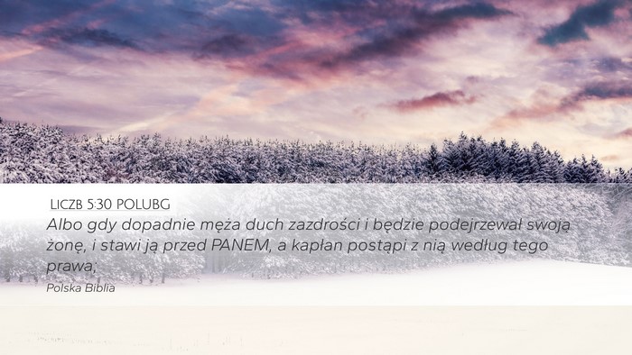 Liczb 5:30 POLUBG Bible Verse Image