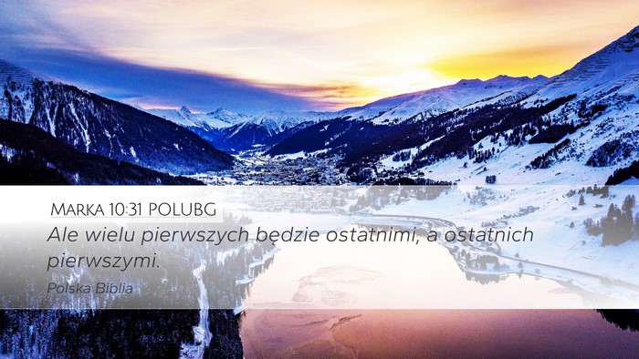 Marka 10:31 POLUBG Bible Verse Image