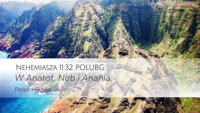 Nehemiasza 11:32 POLUBG Bible Verse Image
