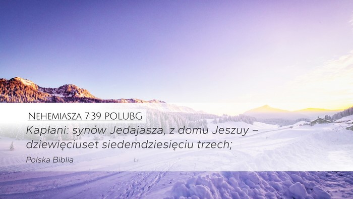 Nehemiasza 7:39 POLUBG Bible Verse Image