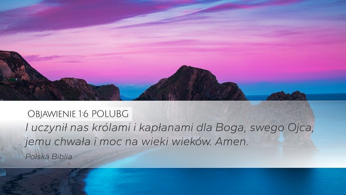 Objawienie 1:6 POLUBG Bible Verse Image