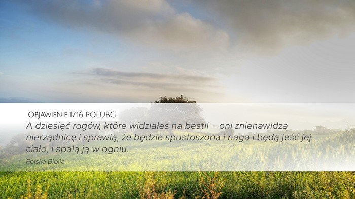 Objawienie 17:16 POLUBG Bible Verse Image