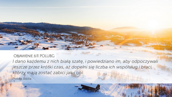 Objawienie 6:11 POLUBG Bible Verse Image