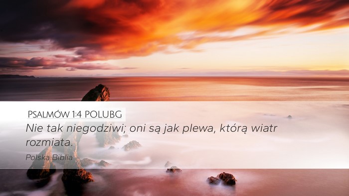 Psalmów 1:4 POLUBG Bible Verse Image