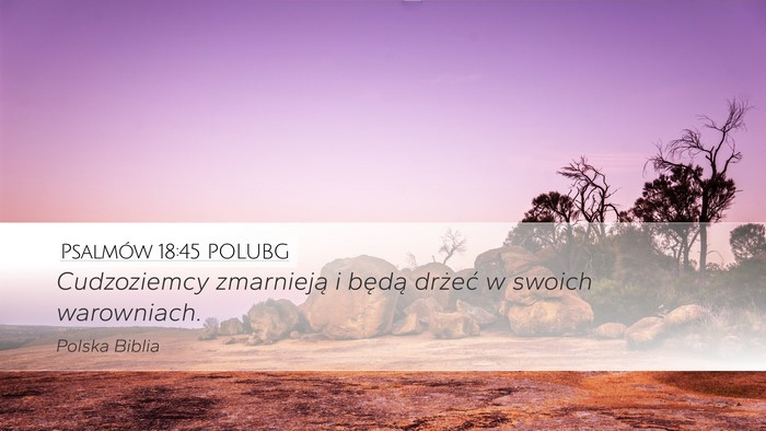 Psalmów 18:45 POLUBG Bible Verse Image