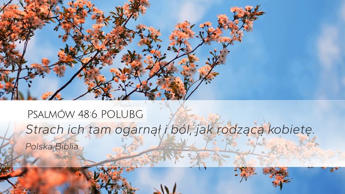 Psalmów 48:6 POLUBG Bible Verse Image