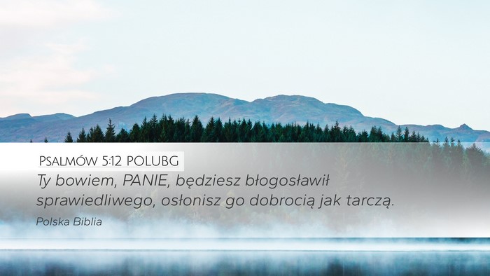 Psalmów 5:12 POLUBG Bible Verse Image