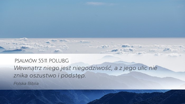 Psalmów 55:11 POLUBG Bible Verse Image