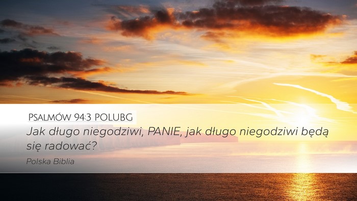 Psalmów 94:3 POLUBG Bible Verse Image