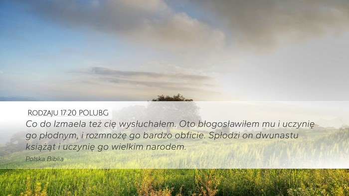 Rodzaju 17:20 POLUBG Bible Verse Image