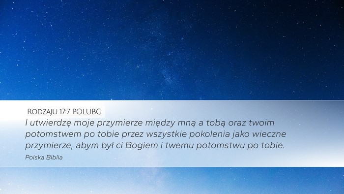 Rodzaju 17:7 POLUBG Bible Verse Image