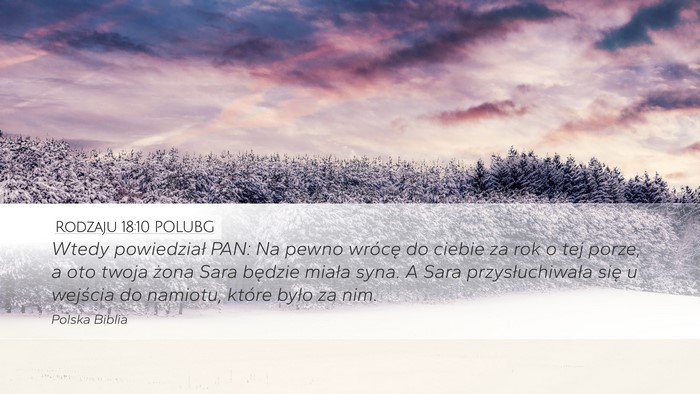 Rodzaju 18:10 POLUBG Bible Verse Image