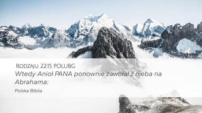 Rodzaju 22:15 POLUBG Bible Verse Image