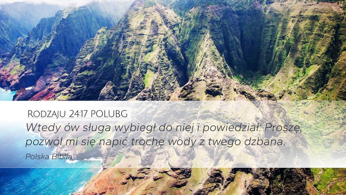 Rodzaju 24:17 POLUBG Bible Verse Image