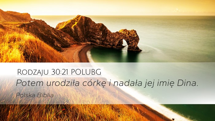 Rodzaju 30:21 POLUBG Bible Verse Image