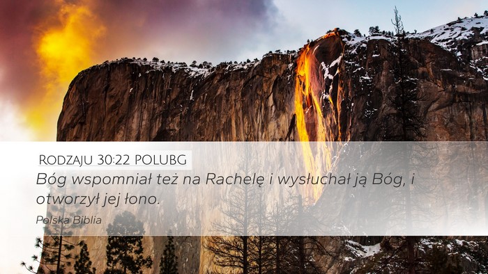 Rodzaju 30:22 POLUBG Bible Verse Image